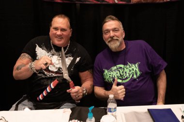 Sterling Heights, Michigan, ABD - 02.08.2020: Astronomicon 3 Comic Convention and Cosplay Expo.