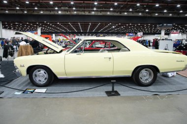 Detroit, Michigan, ABD 28 Şubat 2020: 68. Geleneksel Otomatik Rod Gösterisi ve Fuarı.