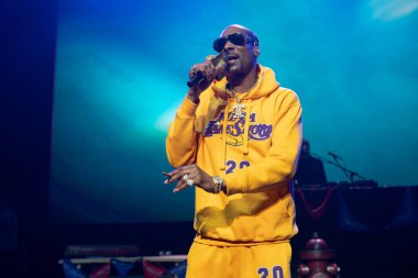 Snoop Dogg, Detroit, Michigan Fillmore 'da canlı performans sergiliyor. 01.26.2020