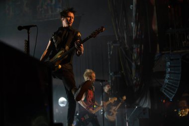 Orlando, Florida, USA- 5.07.2018: Sum 41 Orlando 'daki House of Blues' da sahne alacak.