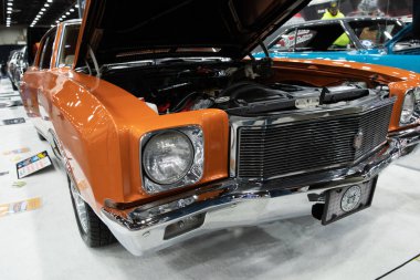 Detroit, Michigan, ABD 28 Şubat 2020: 68. Geleneksel Otomatik Rod Gösterisi ve Fuarı.