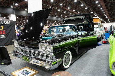 Detroit, Michigan, ABD 28 Şubat 2020: 68. Geleneksel Otomatik Rod Gösterisi ve Fuarı.