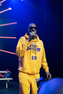 Snoop Dogg, Detroit, Michigan Fillmore 'da canlı performans sergiliyor. 01.26.2020