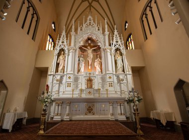 Pittsburgh 'daki Mount Church Kilisesi' nden Aziz Mary.