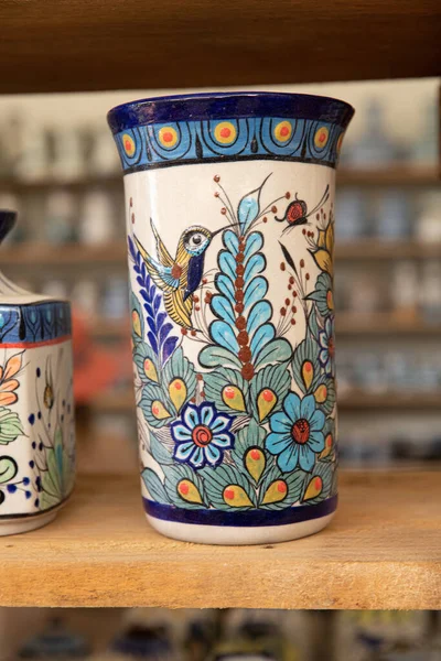 Antigua Guatemala Guatemala Marzo 2020 Ceramiche Vengono Fatte Dipinte Mano — Foto Stock
