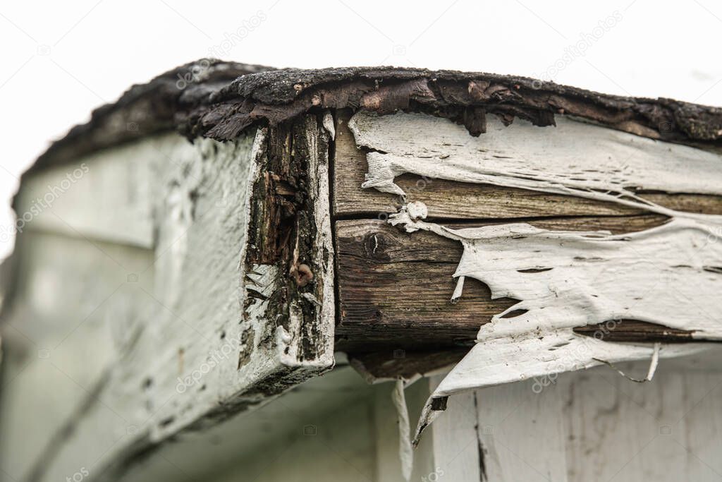 rotten wood on your garage needs emergency repairs