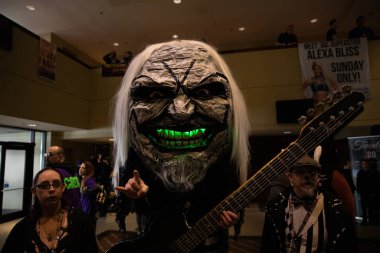 Sterling Heights, Michigan, ABD - 02.08.2020: Astronomicon 3 Comic Convention and Cosplay Expo.