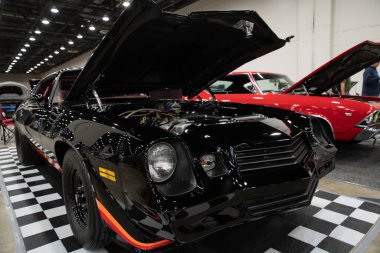 Detroit, Michigan, ABD 28 Şubat 2020: 68. Geleneksel Otomatik Rod Gösterisi ve Fuarı.