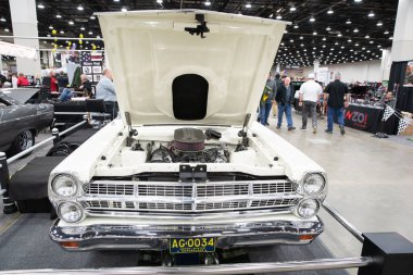 Detroit, Michigan, ABD 28 Şubat 2020: 68. Geleneksel Otomatik Rod Gösterisi ve Fuarı.