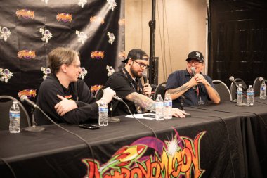 Sterling Heights, Michigan, ABD - 02.08.2020: Astronomicon 3 Comic Convention and Cosplay Expo.