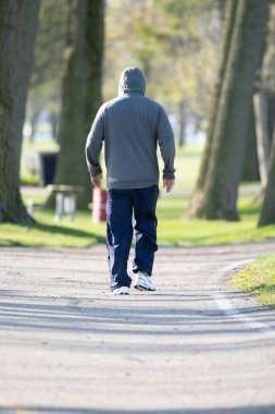 Harrison Township, Michigan / ABD - 13 Mayıs 2020: Corona Virüsü sırasında Michigan Metro Parkı etkinliği.