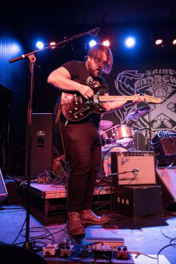 Detroit, Michigan, ABD - 02.08.2020: Birader Elsey Saint Andrews Hall 'da Verve Borusu' nun açılışı.