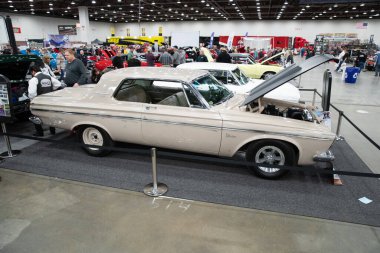 Detroit, Michigan, ABD 28 Şubat 2020: 68. Geleneksel Otomatik Rod Gösterisi ve Fuarı.