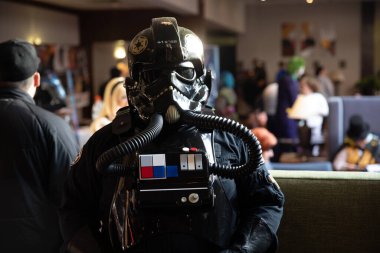 Sterling Heights, Michigan, ABD - 02.08.2020: Astronomicon 3 Comic Convention and Cosplay Expo.