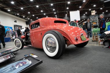 Detroit, Michigan, ABD 28 Şubat 2020: 68. Geleneksel Otomatik Rod Gösterisi ve Fuarı.