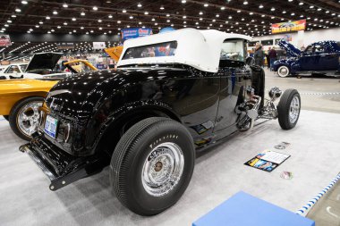 Detroit, Michigan, ABD 28 Şubat 2020: 68. Geleneksel Otomatik Rod Gösterisi ve Fuarı.
