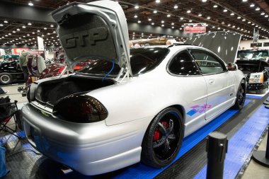 Detroit, Michigan, ABD 28 Şubat 2020: 68. Geleneksel Otomatik Rod Gösterisi ve Fuarı.