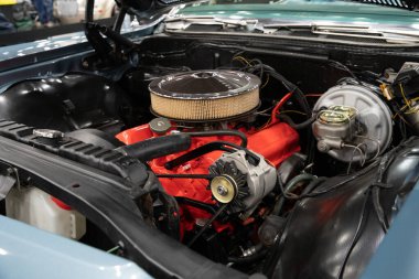 Detroit, Michigan, ABD 28 Şubat 2020: 68. Geleneksel Otomatik Rod Gösterisi ve Fuarı.