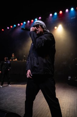 Detroit, Michigan, ABD - 03.10.2019: Cypress Hill Detroit Fillmore 'da canlı performans sergiliyor