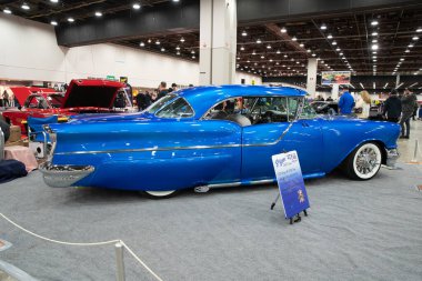 Detroit, Michigan, ABD 28 Şubat 2020: 68. Geleneksel Otomatik Rod Gösterisi ve Fuarı.
