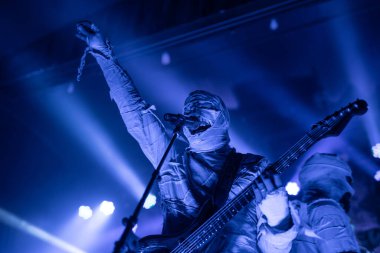 Detroit, Michigan, USA- 02.01.2019 İşte Mumyalar Saint Andrew 's Hall' da canlı performans sergiliyor.