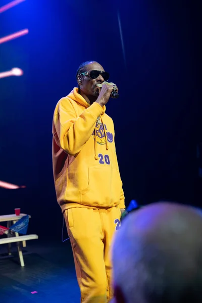 Snoop Dogg Apresentando Vivo Fillmore Detroit Michigan Eua 2020 — Fotografia de Stock