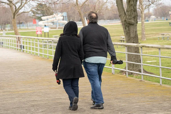 Harrison Township Michigan Usa April 2020 Michigan Metro Park Aktivitet — Stockfoto