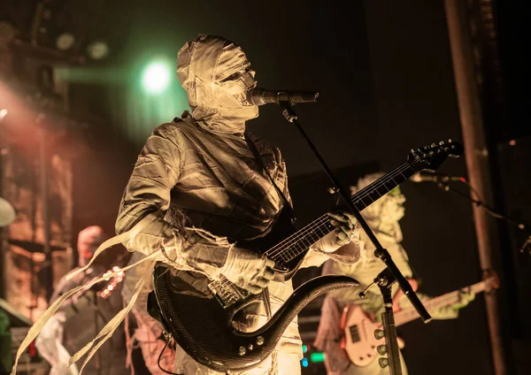 Detroit Michigan Usa 2019 Here Come Mummies Performing Live Saint — Stock Photo, Image