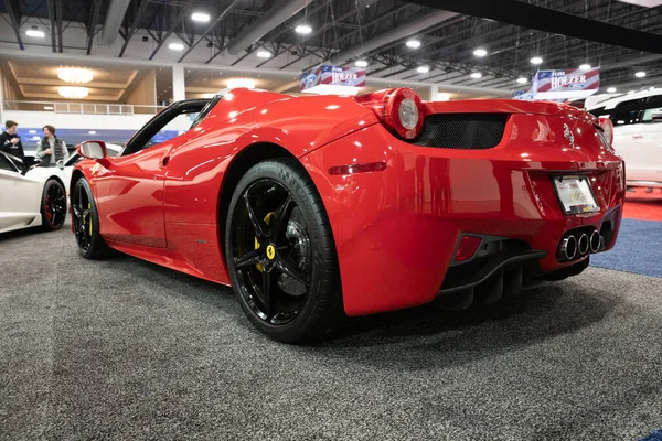 Novi Michigan Eua 2020 Southeast Michigan Auto Show Estreia Todos — Fotografia de Stock