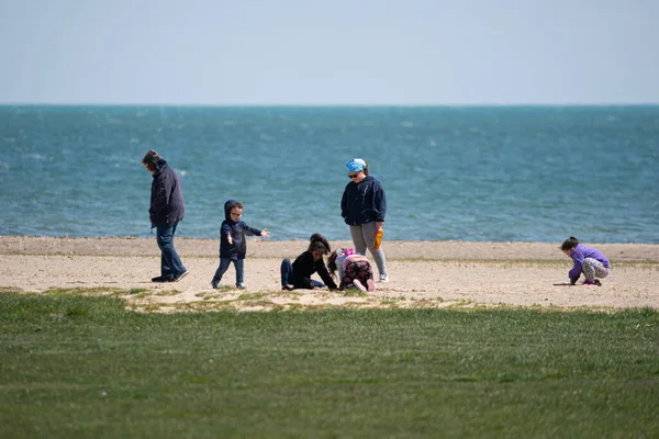 Harrison Township Michigan Usa May 2020 Michigan Metro Park Activity — Stock Photo, Image