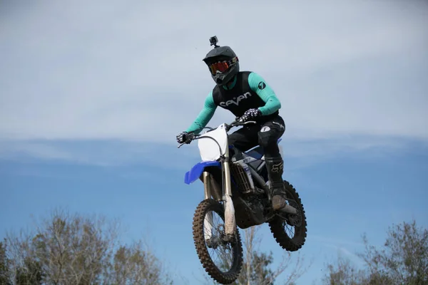 Orlando Florida Usa 2018 Motokrosoví Jezdci Cvičí Triky Dovednosti Svých — Stock fotografie