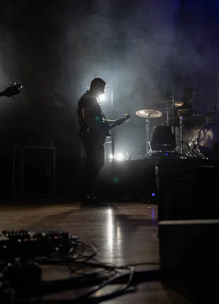 Detroit Michigan Eua 2018 Silverstein Apresentando Vivo Majestic Theater Com — Fotografia de Stock