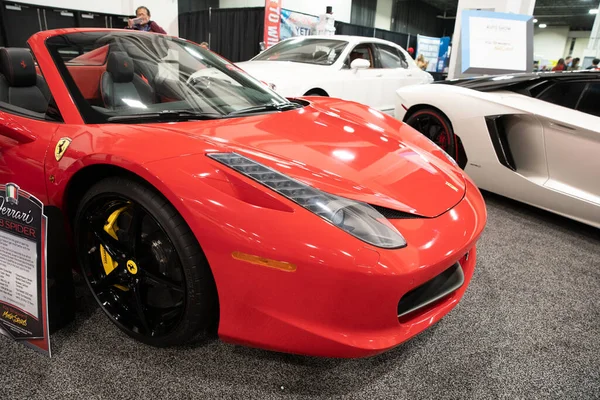 Novi Michigan Usa 2020 Southeast Michigan Auto Show Debutto Tutte — Foto Stock