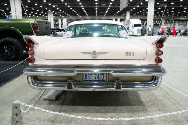 Detroit, Michigan, ABD 28 Şubat 2020: 68. Geleneksel Otomatik Rod Gösterisi ve Fuarı.