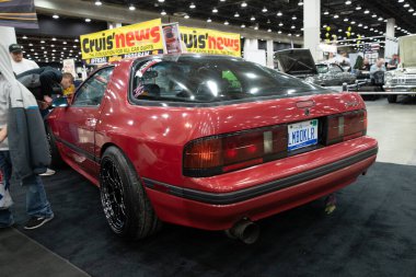 Detroit, Michigan, ABD 28 Şubat 2020: 68. Geleneksel Otomatik Rod Gösterisi ve Fuarı.