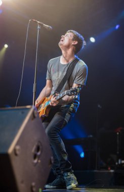 Orlando, Florida, ABD - 1.19.2018: Johnny Lang Orlando 'daki House of Blues' da canlı performans sergiliyor.