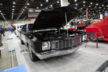 Detroit, Michigan, ABD 28 Şubat 2020: 68. Geleneksel Otomatik Rod Gösterisi ve Fuarı.