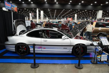 Detroit, Michigan, ABD 28 Şubat 2020: 68. Geleneksel Otomatik Rod Gösterisi ve Fuarı.