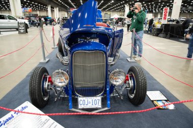 Detroit, Michigan, ABD 28 Şubat 2020: 68. Geleneksel Otomatik Rod Gösterisi ve Fuarı.