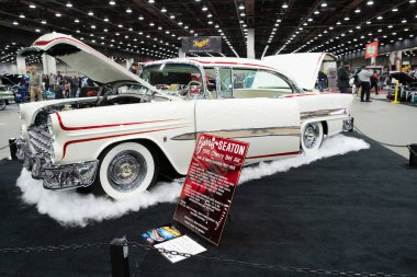 Detroit, Michigan, ABD 28 Şubat 2020: 68. Geleneksel Otomatik Rod Gösterisi ve Fuarı.