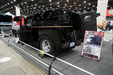 Detroit, Michigan, ABD 28 Şubat 2020: 68. Geleneksel Otomatik Rod Gösterisi ve Fuarı.