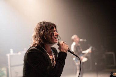 Rival Sons rock grubu ABD 'deki Fillmore Detroit, Michigan' da canlı performans sergiliyor - 04.23.2019