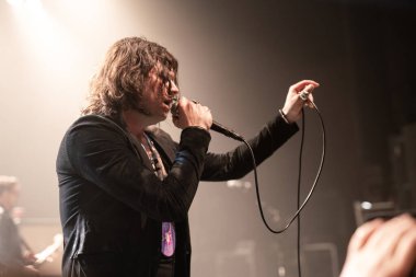 Rival Sons rock grubu ABD 'deki Fillmore Detroit, Michigan' da canlı performans sergiliyor - 04.23.2019