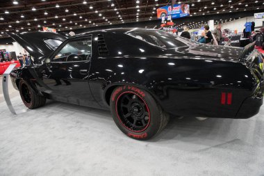 Detroit, Michigan, ABD 28 Şubat 2020: 68. Geleneksel Otomatik Rod Gösterisi ve Fuarı.