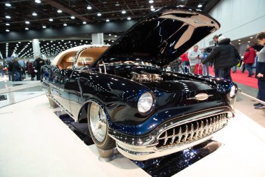Detroit, Michigan, ABD 28 Şubat 2020: 68. Geleneksel Otomatik Rod Gösterisi ve Fuarı.