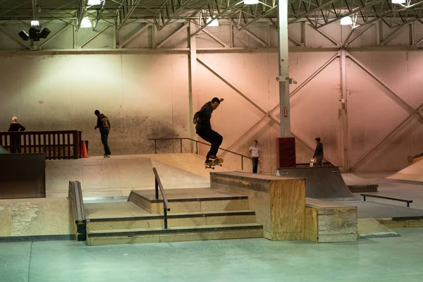 Detroit Michigan États Unis 2019 Les Patineurs Roues Alignées Les — Photo