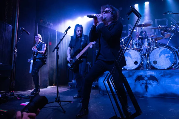 Detroit Michigan Usa 2020 Queensryche Heavy Metal Band Tritt Saint — Stockfoto