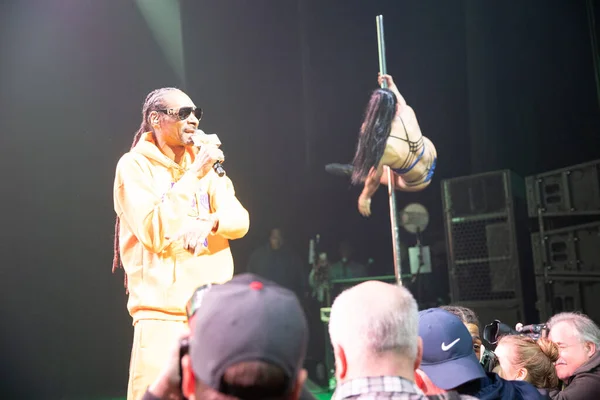 Detroit Michigan Usa 2020 Συναυλία Snoop Dogg Στο Fillmore Του — Φωτογραφία Αρχείου