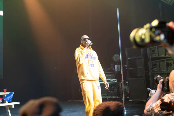Detroit Michigan Usa 2020 Snoop Dogg Выступают Вживую Fillmore Detroit — стоковое фото