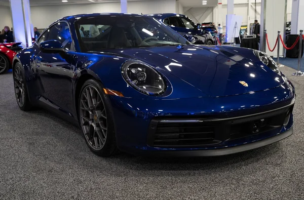 Novi Michigan Eua 2020 Southeast Michigan Auto Show Estreia Todos — Fotografia de Stock